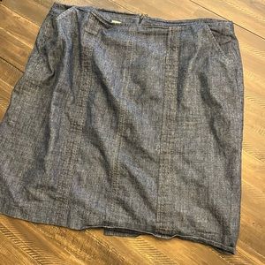 Modbe denim skirt with pockets